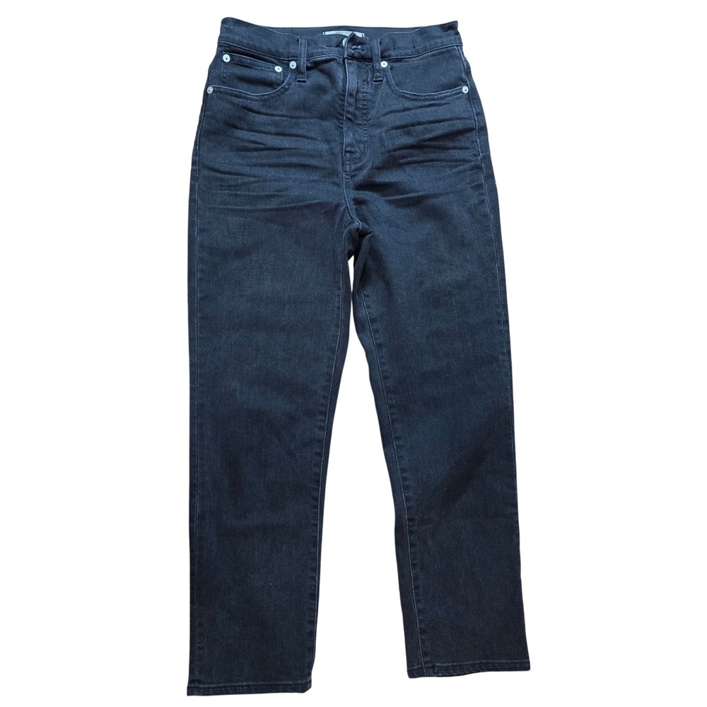 Madewell Classic‎ Women's Size 26 Straight Jean Black Wash